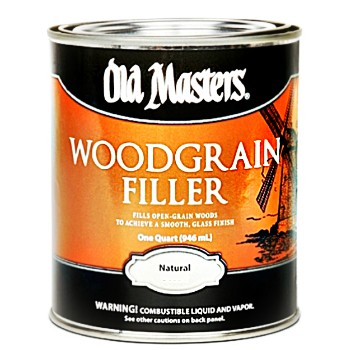 Old Masters 50004 Interior Woodgrain Filler, Natural ~ Quart