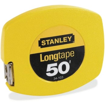 Stanley 34-103 Steel Long Tape ~ 3/8&quot; x 50 ft.