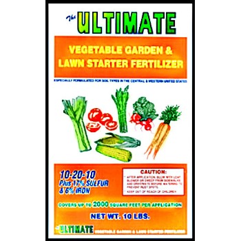 Ultimate  150 Vegetable Garden &amp; Lawn Starter Fertilizer, 10 lbs