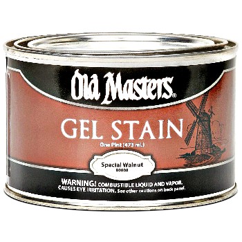 Old Masters 80808 Gel Stain, Speical Walnut ~ Pint