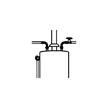 Fluidmaster B1H24 Water Heater Connector, 24 inch