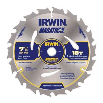 Irwin 14028 7-1/4 18t Marathon Blade