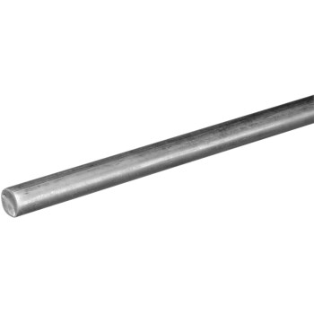 Hillman/Steelworks 11156 Unthreaded Round Rod, Zinc Finish ~ 3/4&quot; x 36&quot;