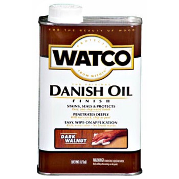 Watco 65841 Dark Walnut Danish Oil, Quart