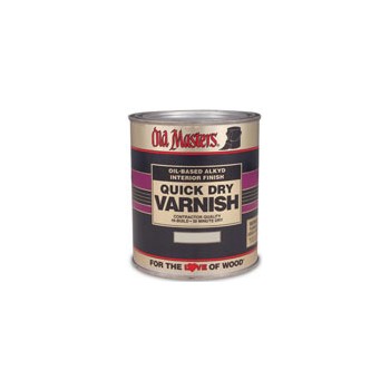 Old Masters 49804 Quick Dry Varnish - Semi Gloss Qt.