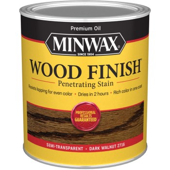 Minwax 70012 Dark Walnut Wood Stain ~ Quart