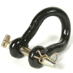Double HH 24023 Clevis, Twisted ~ 5/8" x 3"