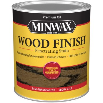 Minwax 70013 Ebony Wood Stain ~ Quart