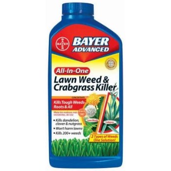 Bayer Advanced BY704140A All-In-One Lawn Weed &amp; Crabgrass Killer Concentrate ~ 32 Oz