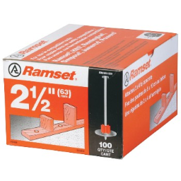 ITW/Ramset 00809 Drive Pins with Washers, 2-1/2 inch