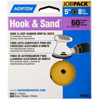 Norton 07660749224 49224 P60 Hook &amp; Loop Disc