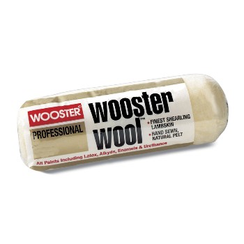 Wooster  0RR6320090 Wool Roller Cover, 1 / 2 x 9 inches, Rr632