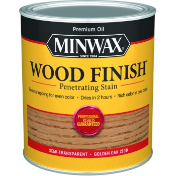 Minwax 70001 Golden Oak Wood Stain ~ Quart