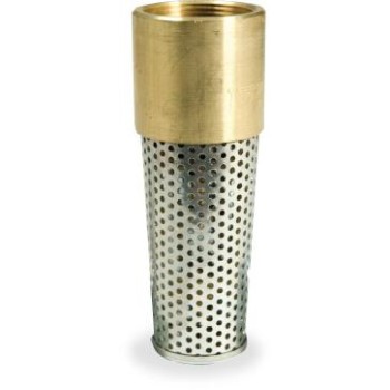 Pentair Water/Flotec/Simer TC2501LF-P2 Brass &amp; Stainless Steel Foot Valve, Meets Lead Free Installs ~ 1 1/4&quot;