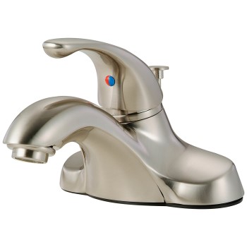 Hardware House  123662 Lavatory Faucet,  Single Handle ~ Satin Nickel