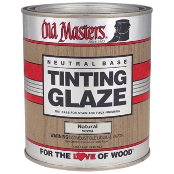 Old Masters 50204 Tinting Glaze, Neutral Base  ~ Quart