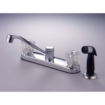 Hardware House  126304 12-6304 Ch 2hdl Kitchen Faucet