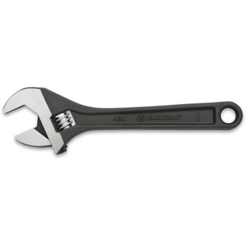 Apex/Cooper Tool  AT26VS Crescent Wrench, Adjustable Black 6&quot;