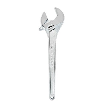 Apex/Cooper Tool  AC218VS Adjustable Wrench,  Chrome ~  Crescent Brand 18&quot;