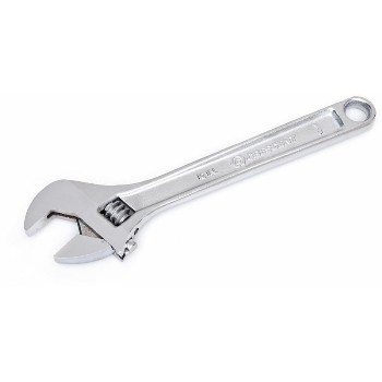 Apex/Cooper Tool  AC210VS Crescent Wrench Adjustble, Chrome 10&quot;