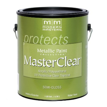Modern Masters ME664-GAL MasterClear  for Metallic Paint ~ Satin, Gallon