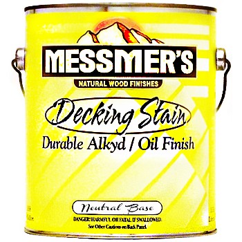 Messmer&#39;s   DSO-10-1 Decking &amp; Siding Stain,  Neutral Base ~ Gallon