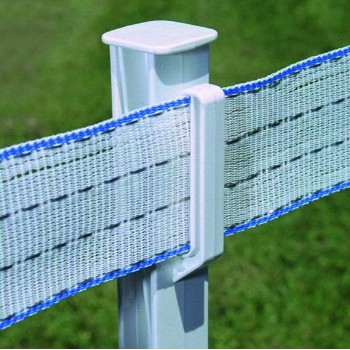 Woodstream A-48 Step-In Fence Post, 48&quot; ~ White
