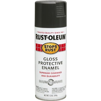 Rust-Oleum 7784 Enamel Spray Paint Charcoal Gray