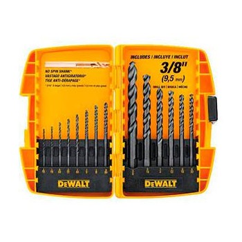 DeWalt DW1162 Black Oxide Drill Bit Set ~ 14 Piece