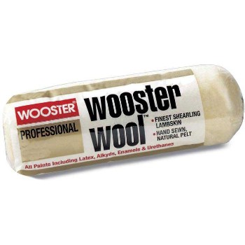 Wooster  0RR6350090 Wool Roller Cover ~ 9 in. x 1 in. nap