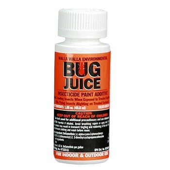 Walla Walla Environm&#39;l 37005 Bug Juice Insecticide Paint Additive ~ 1.66 oz