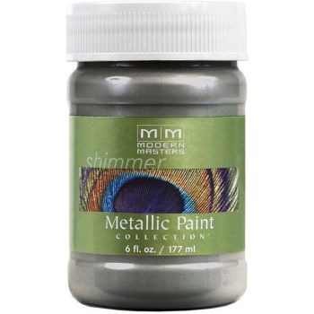 Modern Masters ME209-06 Metallic Paint, Pewter 6 Ounce