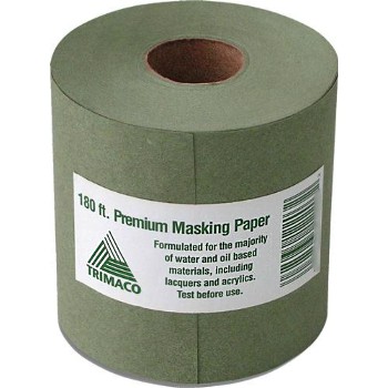 Trimaco 12206 Masking Paper ~ Prem Green, 6&quot; x 180 ft