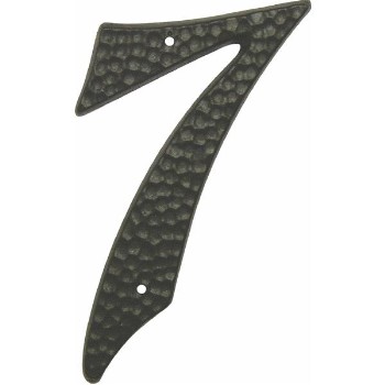 Hy-Ko DC-3/7 Black House Number - # Seven - 3 1/2&quot;