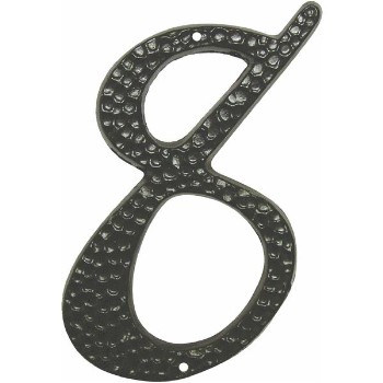 Hy-Ko DC-3/8 Black House Number - # Eight - 3 1/2&quot;