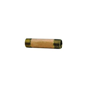 Anderson Metals 38300-0850 Nipple - Red Brass - 0.5 x 5 inch