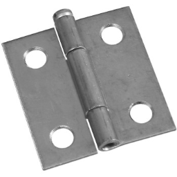 National 141739 Zinc Removable Pin Hinges, Visual Pack 508 1 - 1/2 inches