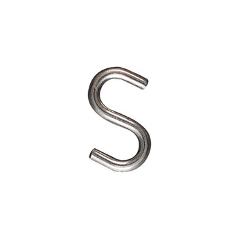 National 233551 Stainless Steel S-Hook, 2078 bc 2 - 1 / 2  Inches