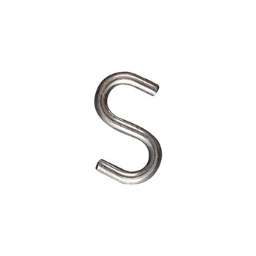 National 233551 Stainless Steel S-Hook, 2078 bc 2 - 1 / 2  Inches