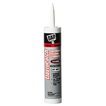 DAP 12286 Elastopatch Patching Compound ~ Textured,  10.1 oz Tube