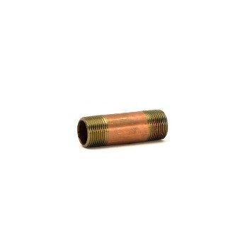Anderson Metals 38300-1230 Nipple - Red Brass - 0.75 x 3 inch