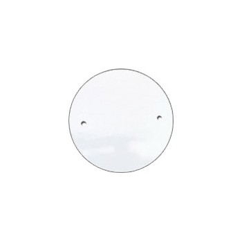 Angelo/Westinghouse 70065 Outlet Cover - Blank - White Finish