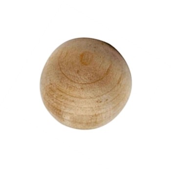 Waddell 11405RP 2-1/4&quot; 1/BG Wood Ball Knob ~ 2.25&quot; Diameter