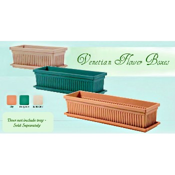 Myers Ind VNP24000E35 Flowerbox/Venetian Style - Clay Color  - 24&quot;