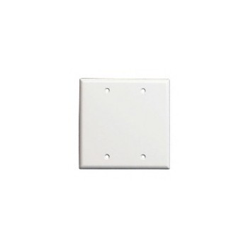 Leviton 001-88025-000 001-88025 2g White Blank Plate