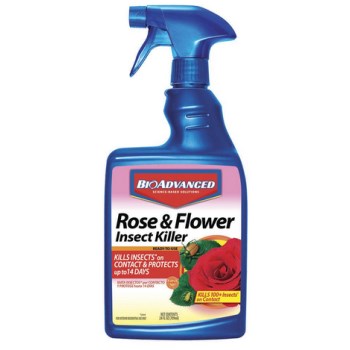 Bayer Advanced 502570B Insect Killer, Dual Action for Rose &amp; Flower - 24 oz