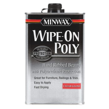 Minwax 40900 Wipe-On Poly Wood Protection,  Gloss Finish  ~  Pint