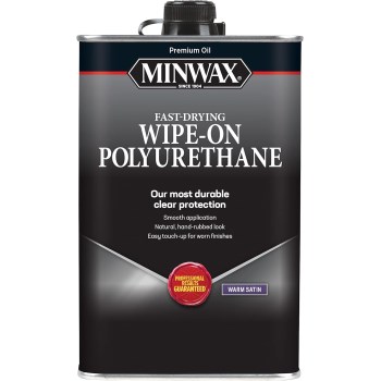 Minwax 40910 Wipe-On Poly, Satin ~ Pint