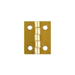 National 211284 Solid Brass/Pb Hinge Visual Pack 1801 1 x 13/16 inches