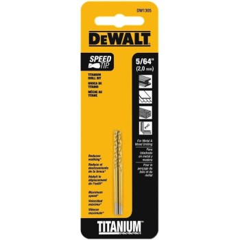 DeWalt DW1305 Titanium Bit, 5/64 inch